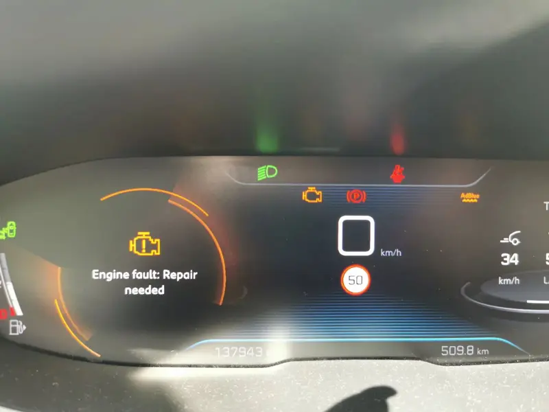 Engine fault repair needed - motorfel diagnostik